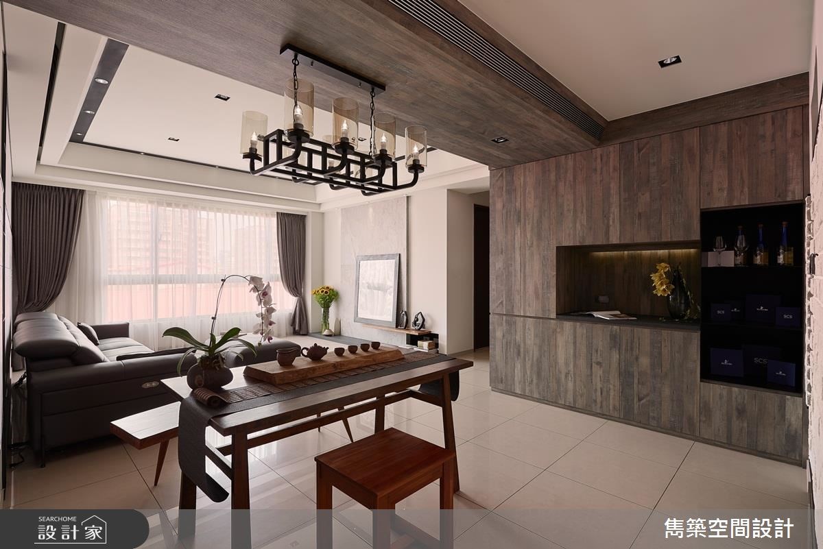 27坪新成屋(5年以下)＿現代風客廳餐廳案例圖片＿雋築空間設計＿雋築_10之2