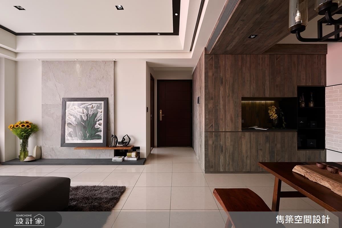 27坪新成屋(5年以下)＿現代風客廳案例圖片＿雋築空間設計＿雋築_10之7
