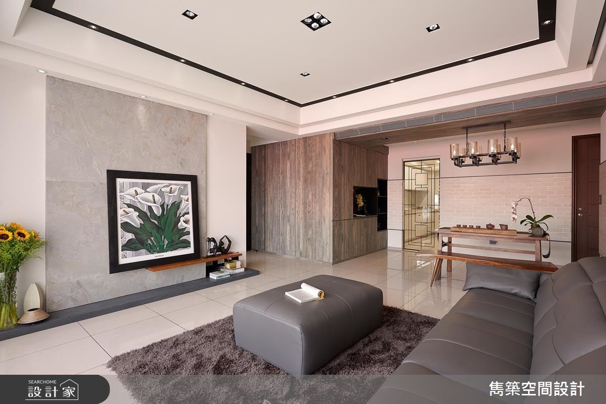 27坪新成屋(5年以下)＿現代風客廳餐廳案例圖片＿雋築空間設計＿雋築_10之9