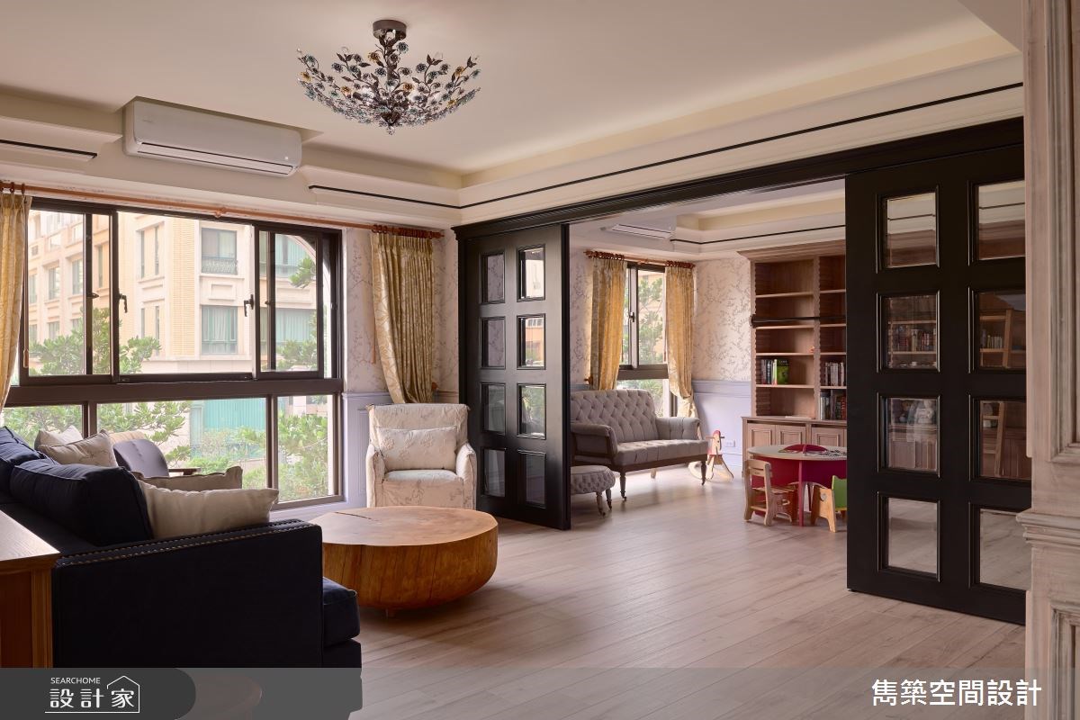 43坪新成屋(5年以下)＿美式風書房兒童房兒童房案例圖片＿雋築空間設計＿雋築_11之5