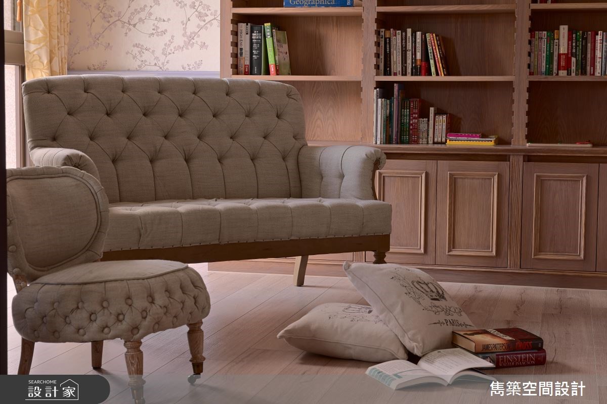 43坪新成屋(5年以下)＿美式風書房案例圖片＿雋築空間設計＿雋築_11之8