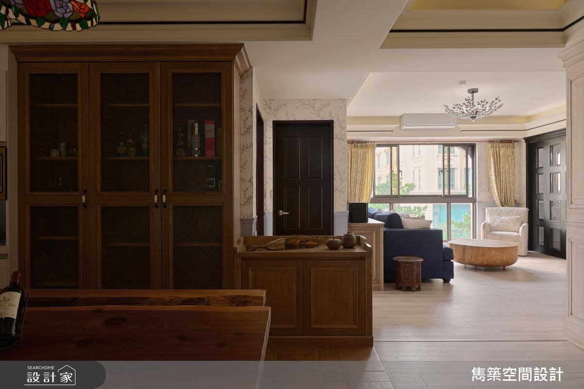 43坪新成屋(5年以下)＿美式風客廳餐廳案例圖片＿雋築空間設計＿雋築_11之10