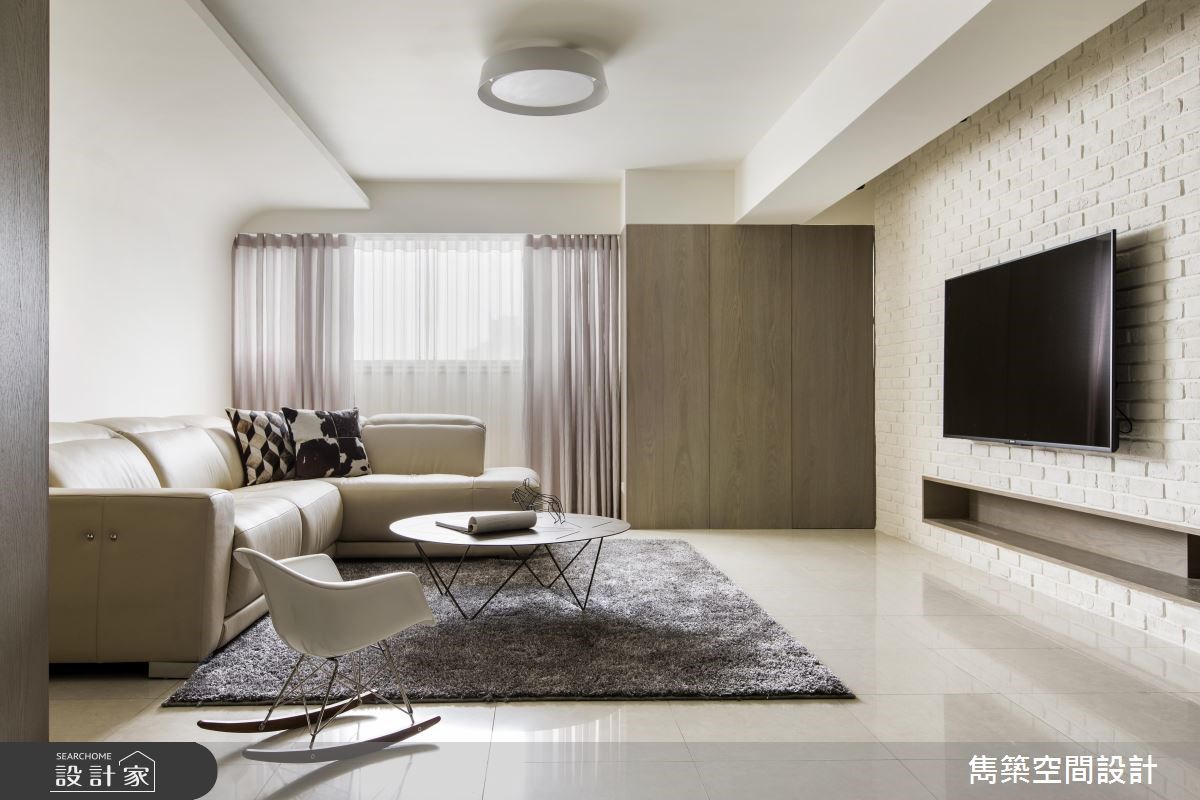 16坪老屋(16~30年)＿現代風客廳案例圖片＿雋築空間設計＿雋築_13之3