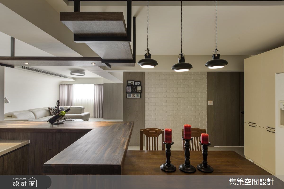 16坪老屋(16~30年)＿現代風客廳餐廳廚房案例圖片＿雋築空間設計＿雋築_13之7