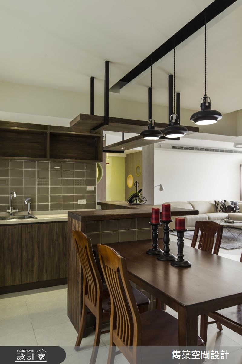 16坪老屋(16~30年)＿現代風餐廳廚房案例圖片＿雋築空間設計＿雋築_13之9