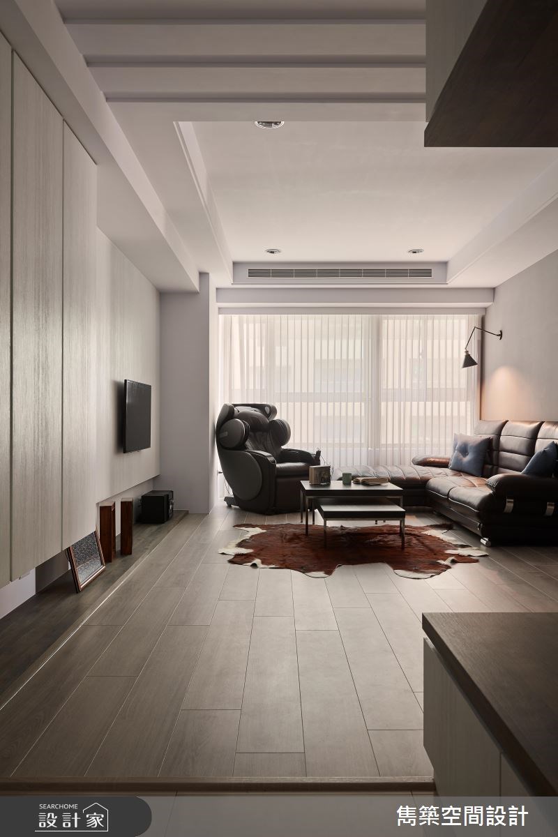 25坪中古屋(5~15年)＿北歐風客廳案例圖片＿雋築空間設計＿雋築_15之1