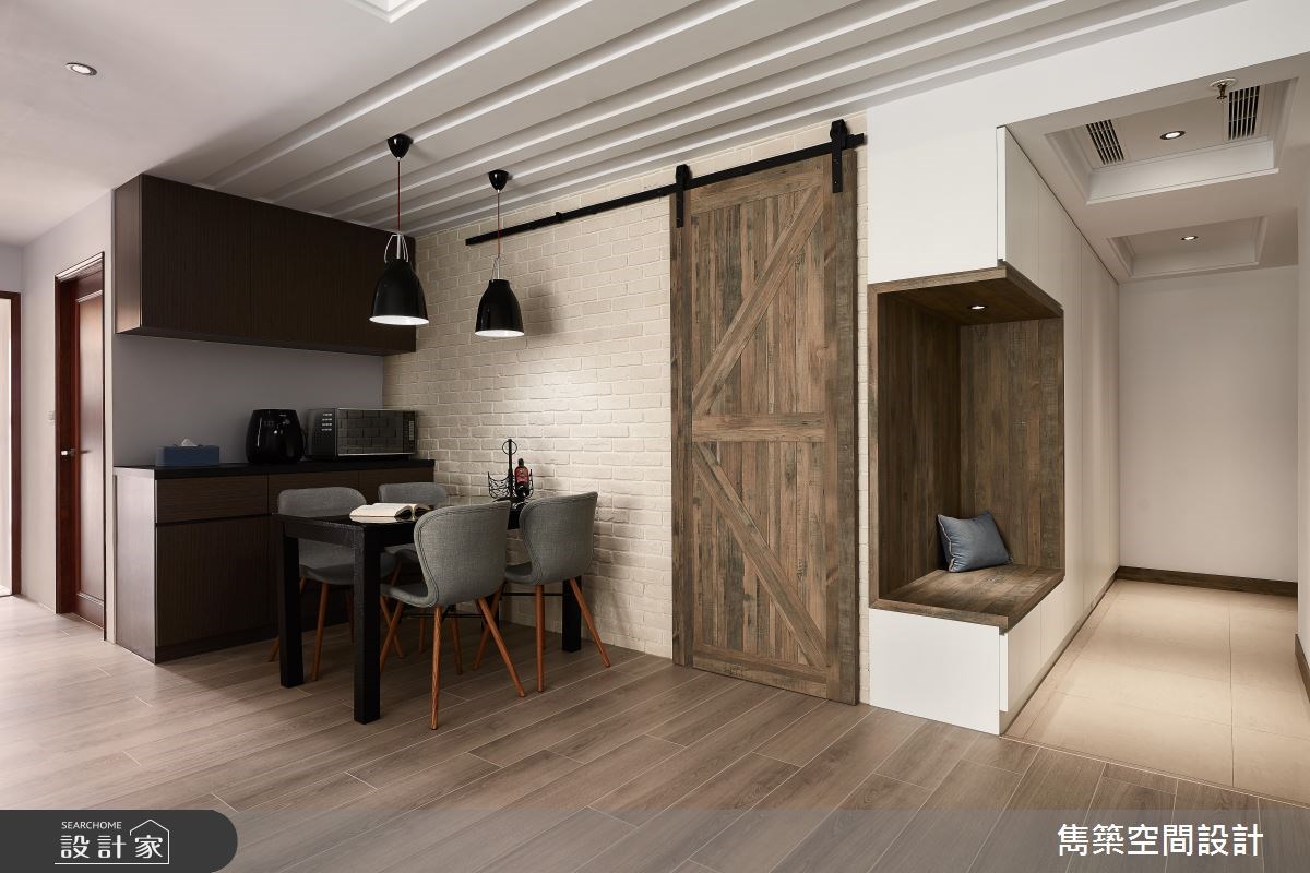 25坪中古屋(5~15年)＿北歐風玄關餐廳案例圖片＿雋築空間設計＿雋築_15之5