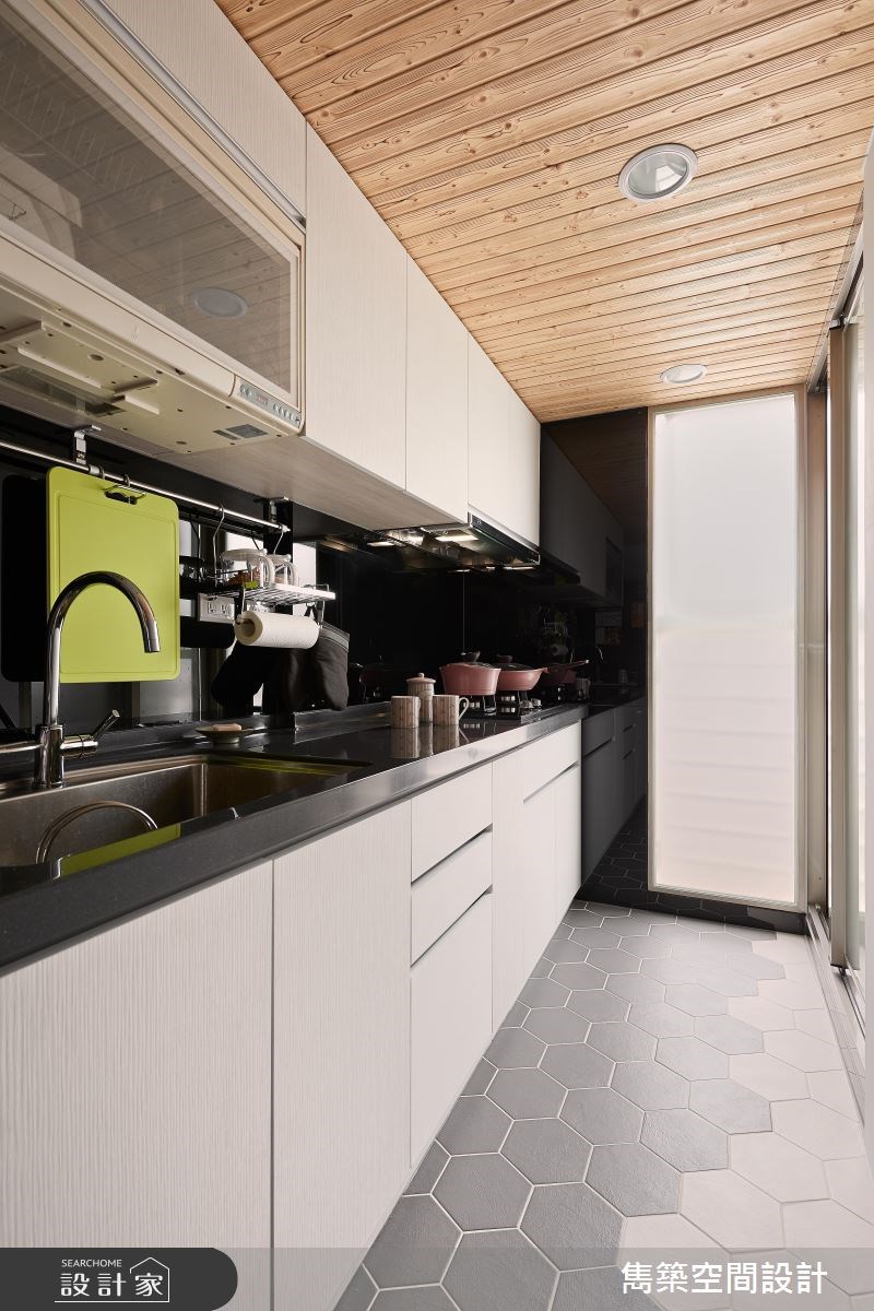 25坪中古屋(5~15年)＿北歐風廚房案例圖片＿雋築空間設計＿雋築_15之7