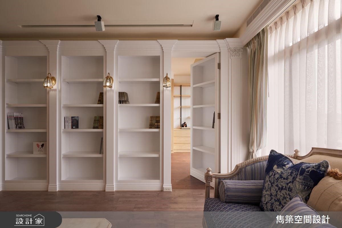 36坪新成屋(5年以下)＿鄉村風客廳案例圖片＿雋築空間設計＿雋築_16之5