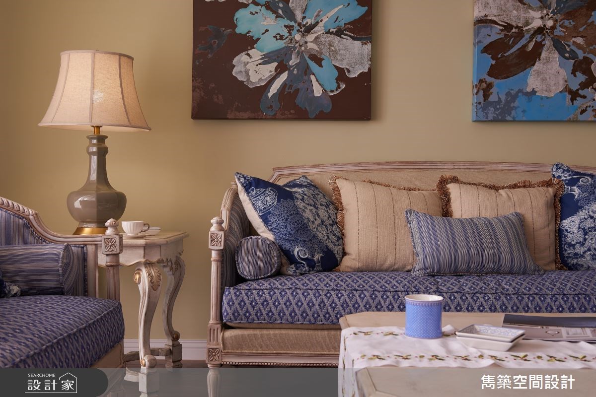 36坪新成屋(5年以下)＿鄉村風客廳案例圖片＿雋築空間設計＿雋築_16之6