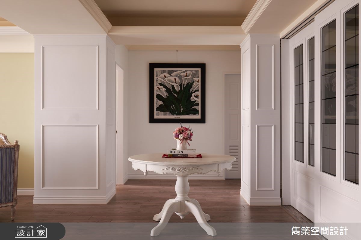 36坪新成屋(5年以下)＿鄉村風玄關案例圖片＿雋築空間設計＿雋築_16之7