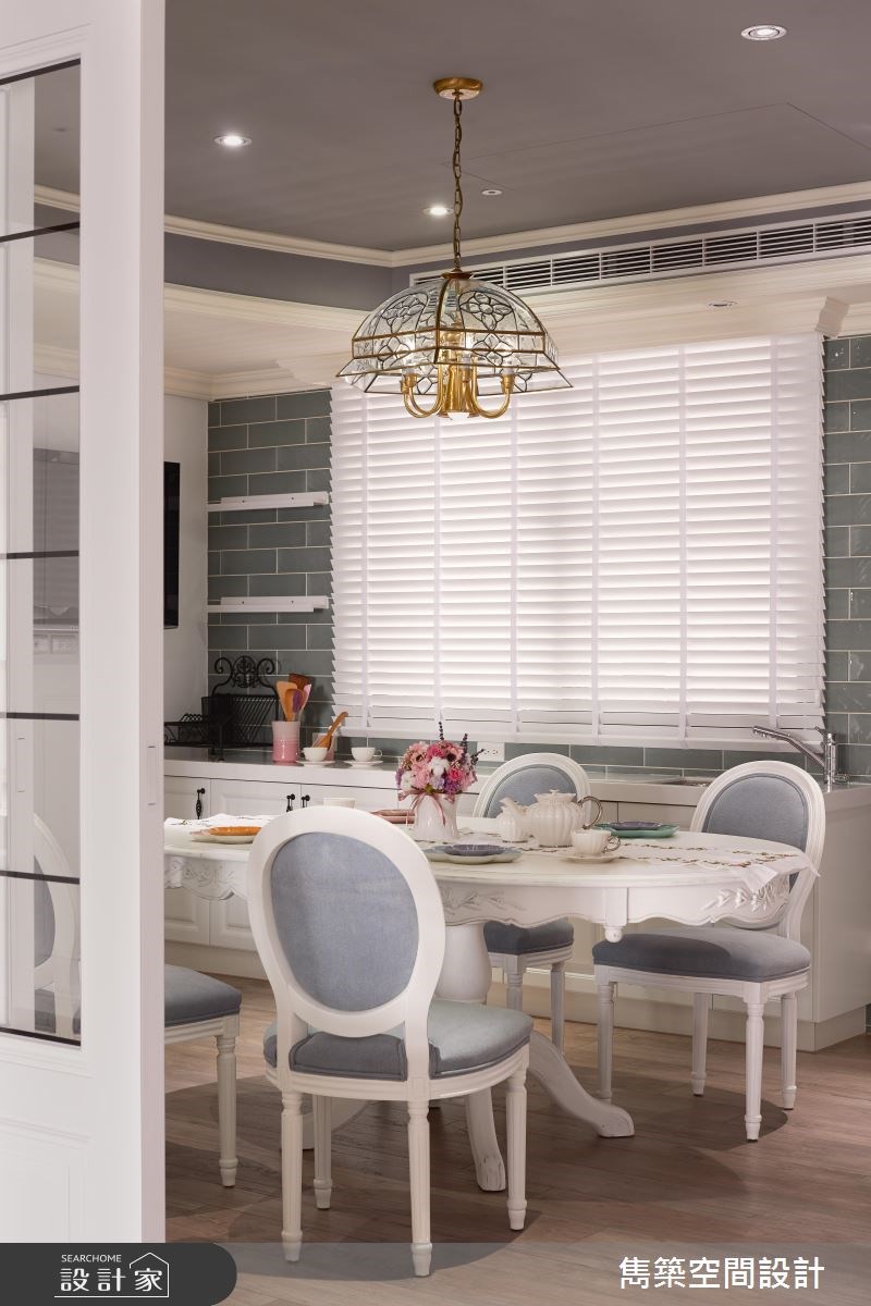 36坪新成屋(5年以下)＿鄉村風餐廳廚房案例圖片＿雋築空間設計＿雋築_16之8