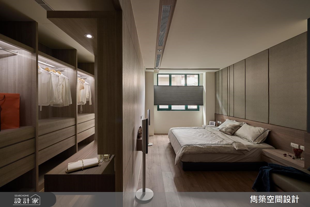 95坪中古屋(5~15年)＿北歐風臥室案例圖片＿雋築空間設計＿雋築_17之6