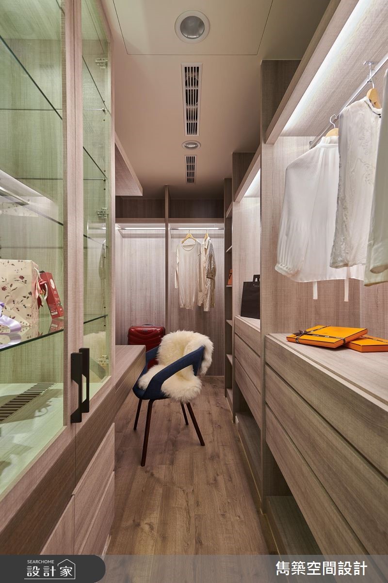95坪中古屋(5~15年)＿北歐風更衣間案例圖片＿雋築空間設計＿雋築_17之14