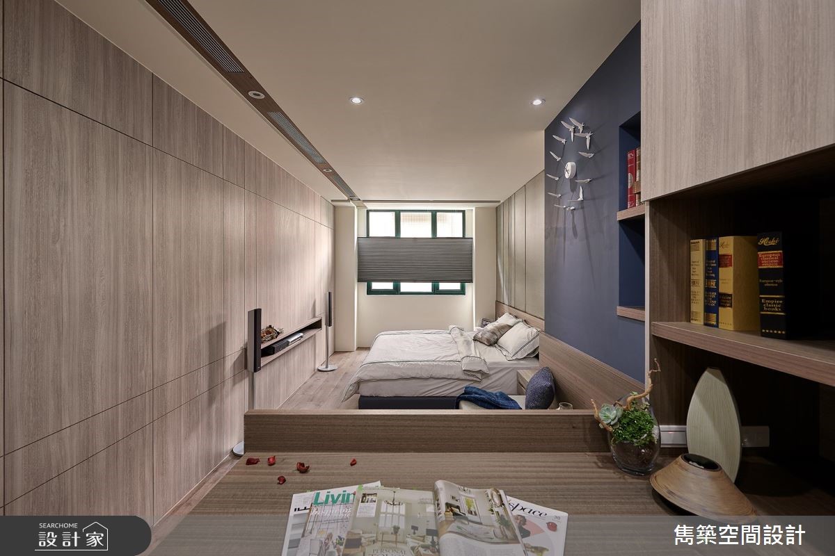 95坪中古屋(5~15年)＿北歐風臥室案例圖片＿雋築空間設計＿雋築_17之3
