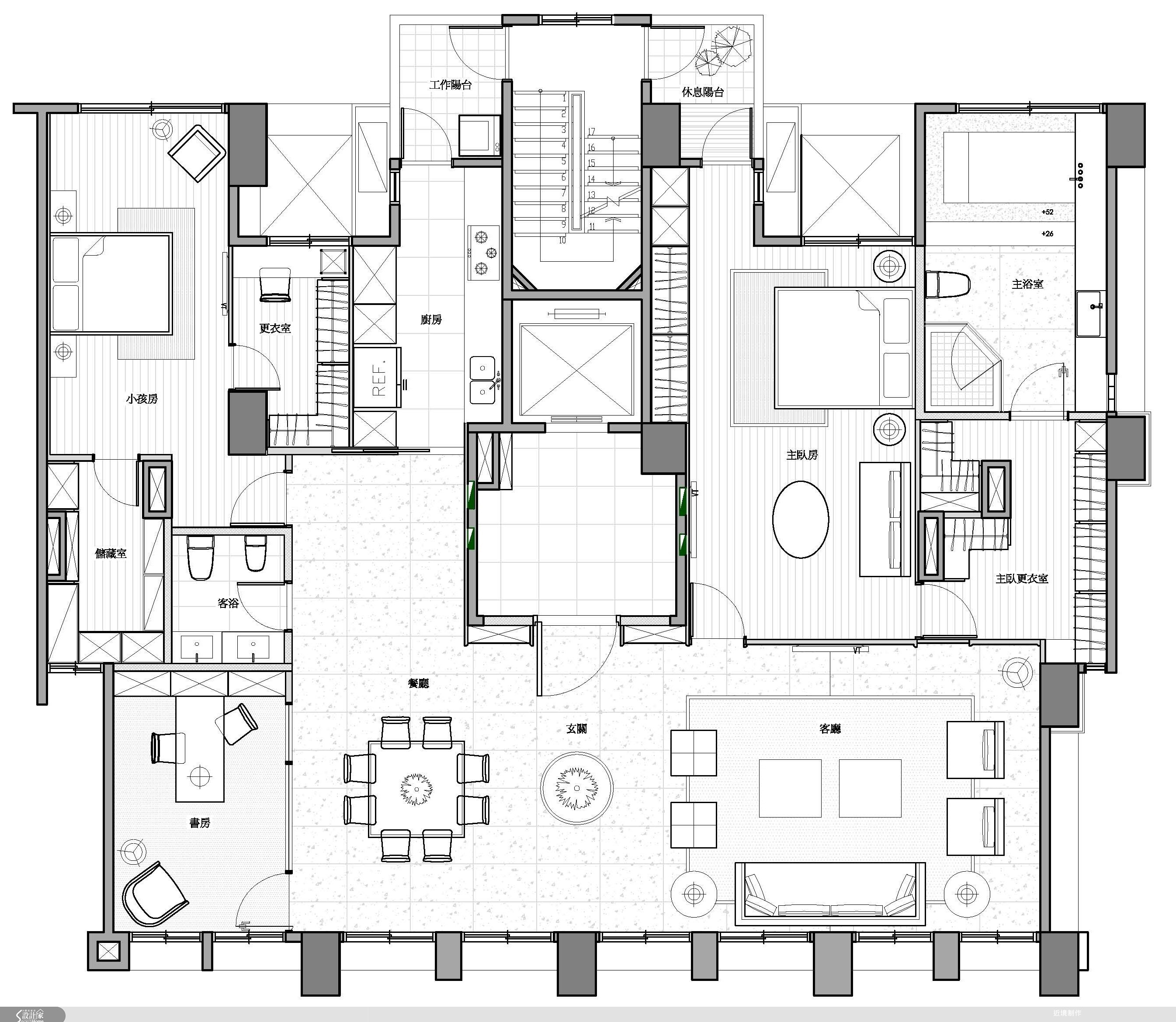 60坪新成屋(5年以下)＿現代風案例圖片＿近境制作＿近境制作_16之11