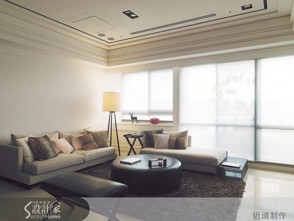 37坪新成屋(5年以下)＿美式風客廳案例圖片＿近境制作＿近境制作_19之5