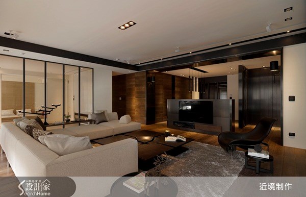 63坪預售屋＿奢華風客廳案例圖片＿近境制作＿近境制作_21之2
