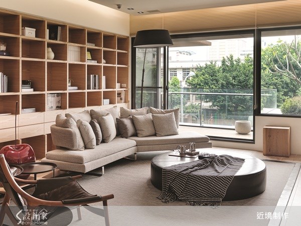 67坪新成屋(5年以下)＿現代風客廳案例圖片＿近境制作＿近境制作_24之4