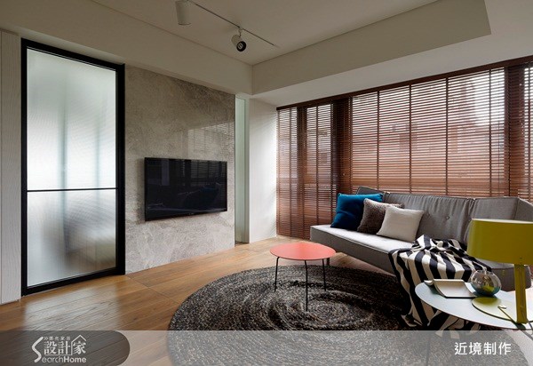 41坪新成屋(5年以下)＿北歐風客廳案例圖片＿近境制作＿近境制作_28之1