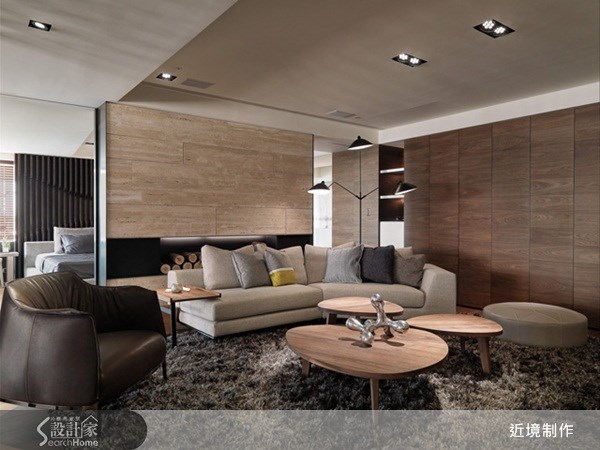 140坪新成屋(5年以下)＿休閒風客廳案例圖片＿近境制作＿近境制作_32之11