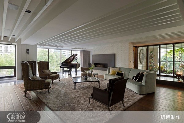 125坪中古屋(5~15年)＿美式風客廳案例圖片＿近境制作＿近境制作_33之8