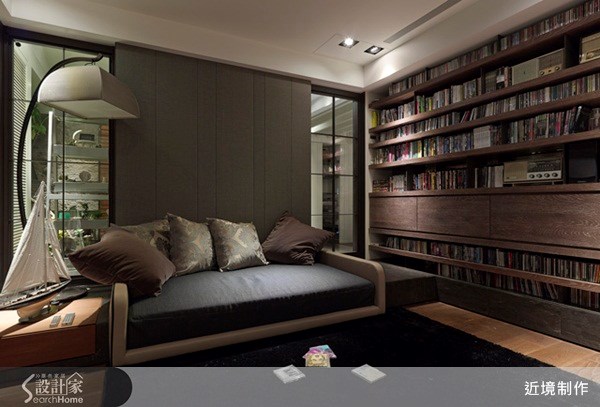 125坪中古屋(5~15年)＿美式風書房案例圖片＿近境制作＿近境制作_33之13