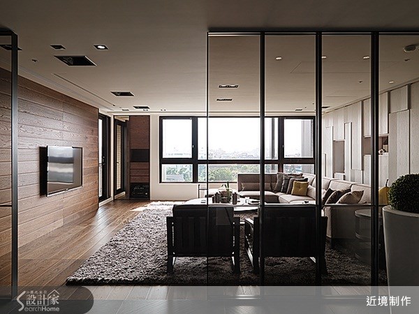 90坪新成屋(5年以下)＿現代風客廳案例圖片＿近境制作＿近境制作_34之1