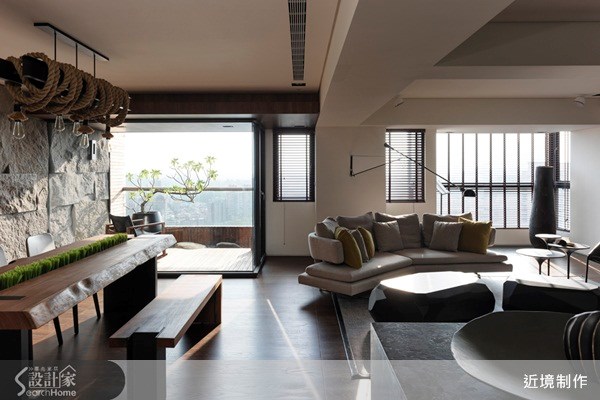 45坪中古屋(5~15年)＿混搭風客廳案例圖片＿近境制作＿近境制作_35之6