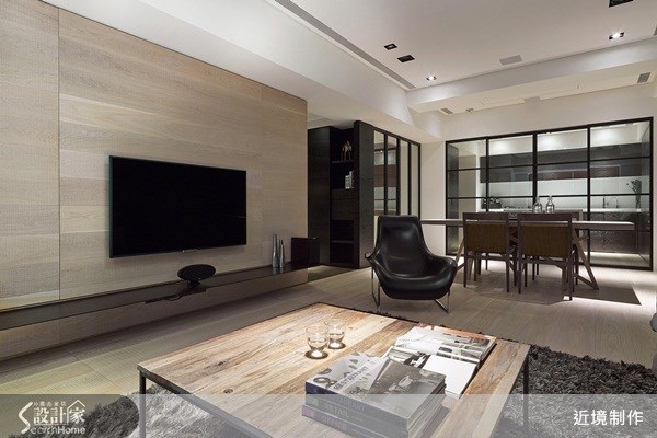 37坪新成屋(5年以下)＿工業風客廳案例圖片＿近境制作＿近境制作_36之3