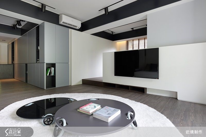 36坪＿現代風客廳案例圖片＿近境制作＿近境制作_43之4