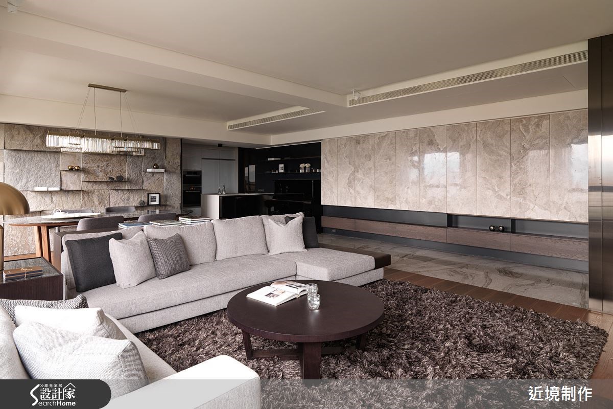 44坪中古屋(5~15年)＿現代風客廳案例圖片＿近境制作＿近境制作_46之8