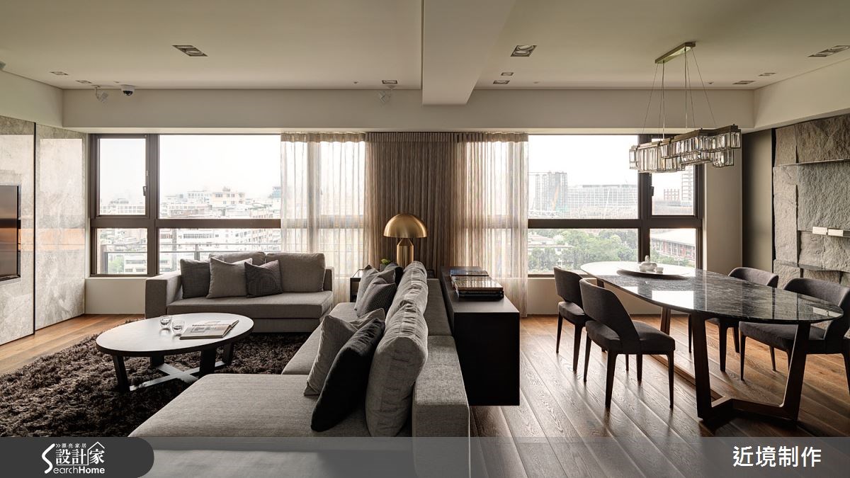 44坪中古屋(5~15年)＿現代風客廳案例圖片＿近境制作＿近境制作_46之9