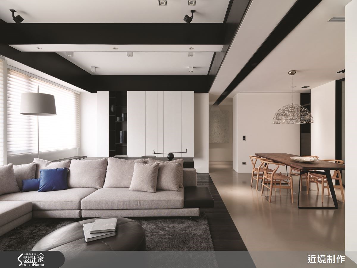 45坪中古屋(5~15年)＿現代風客廳案例圖片＿近境制作＿近境制作_47之2