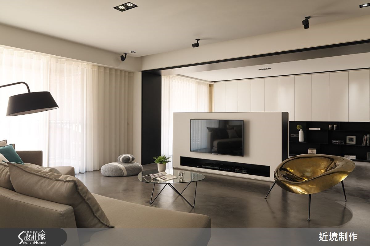 54坪＿現代風客廳案例圖片＿近境制作＿近境制作_48之4