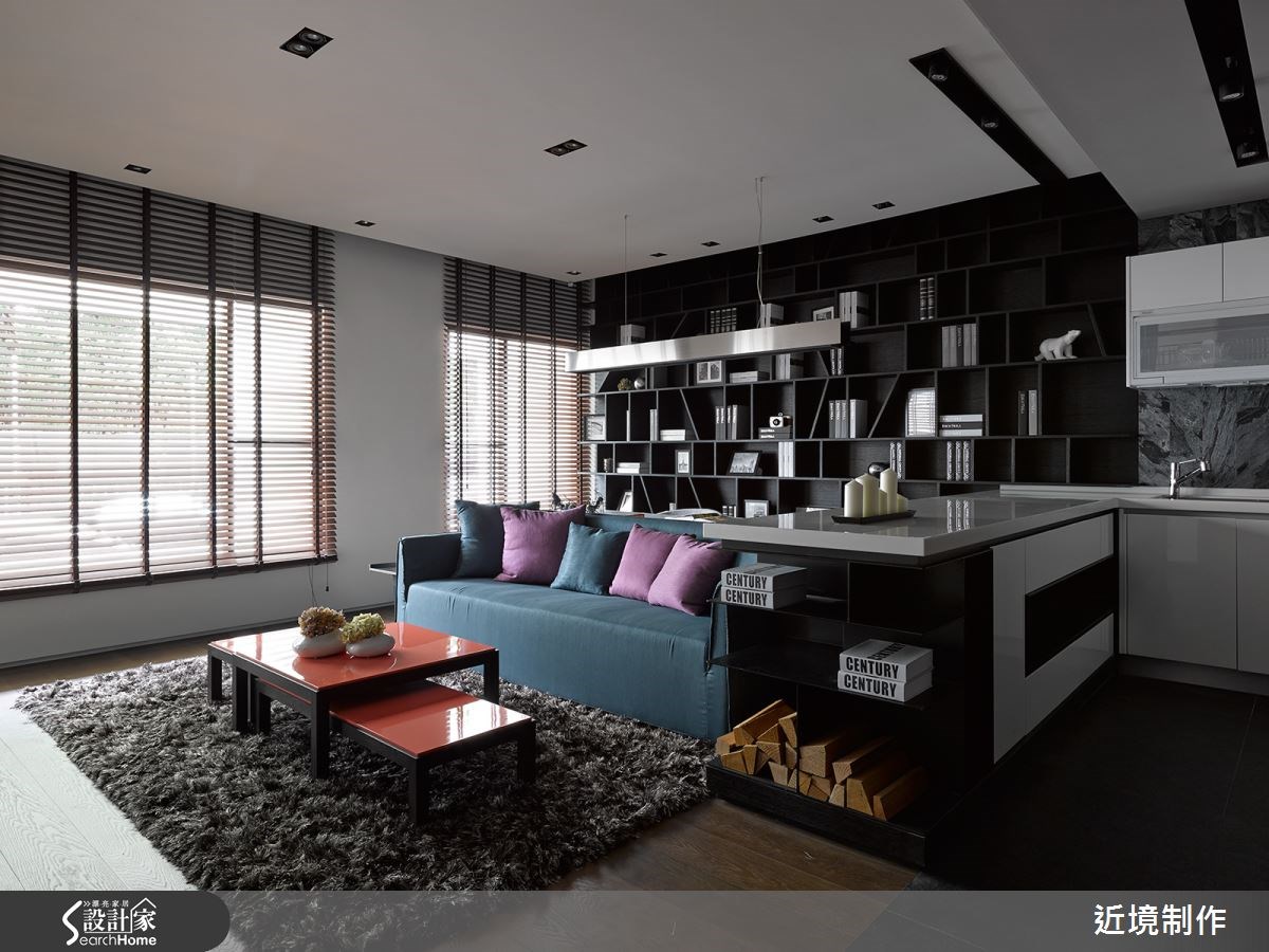 17坪＿簡約風客廳案例圖片＿近境制作＿近境制作_49之4