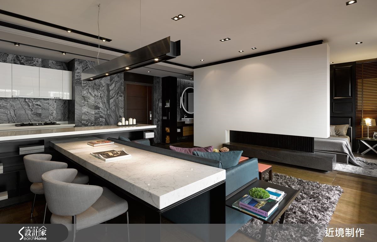 17坪＿簡約風客廳案例圖片＿近境制作＿近境制作_49之10