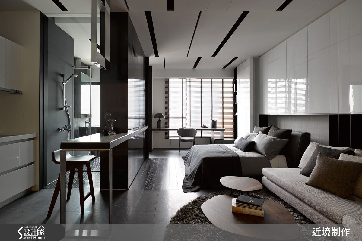 10坪＿現代風客廳臥室案例圖片＿近境制作＿近境制作_50之1