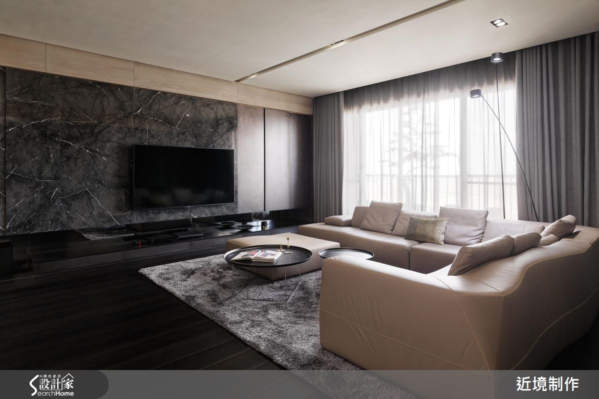 60坪新成屋(5年以下)＿現代風客廳案例圖片＿近境制作＿近境制作_67之2