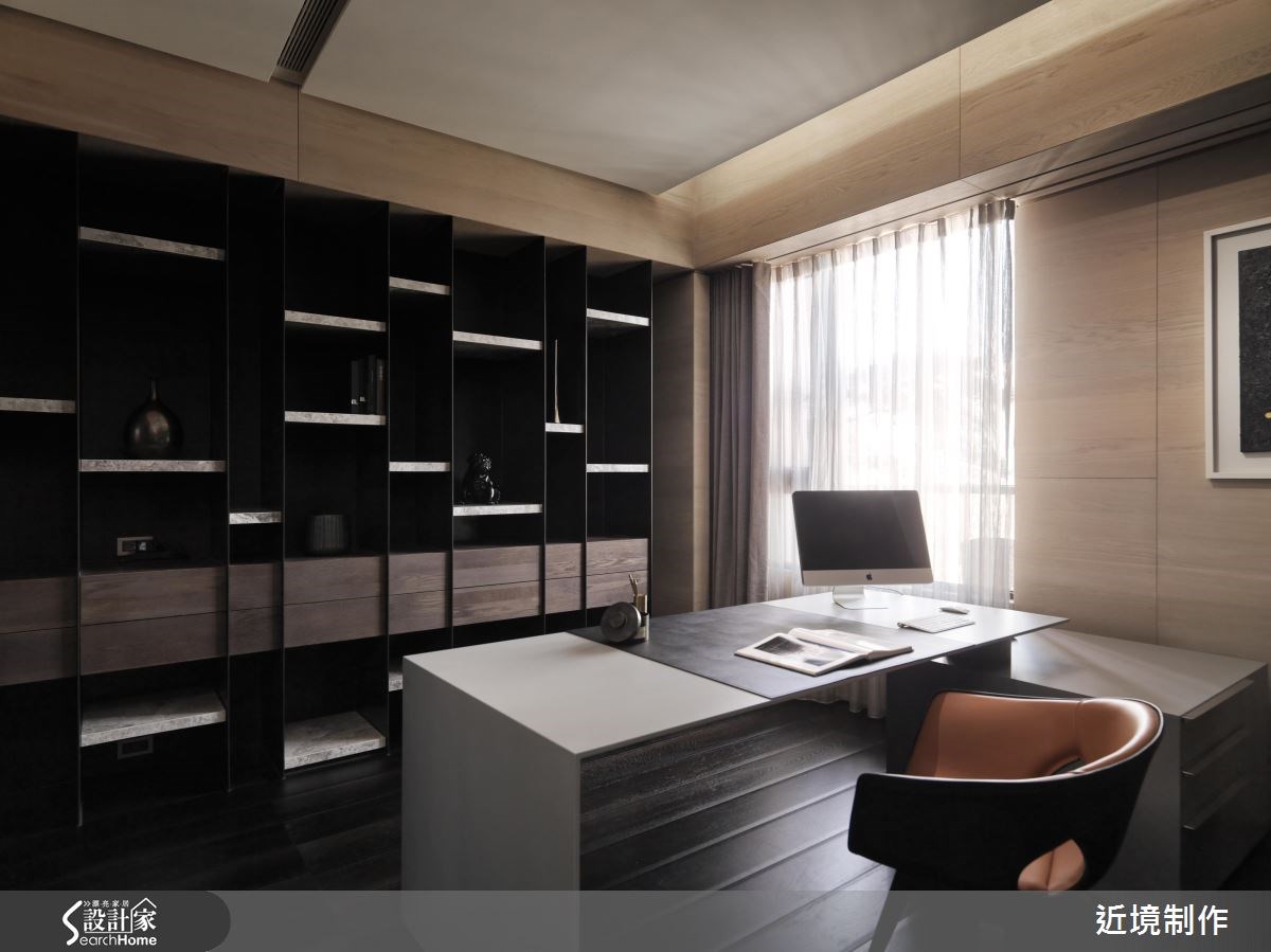 60坪新成屋(5年以下)＿現代風書房案例圖片＿近境制作＿近境制作_67之18