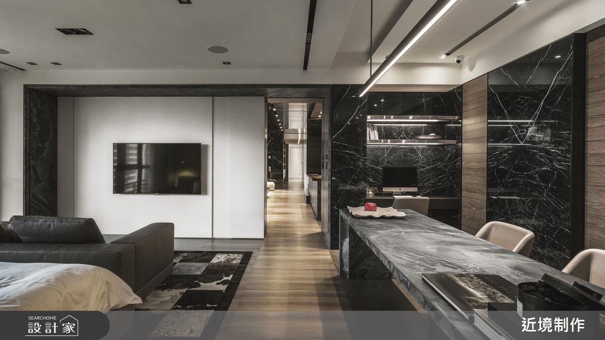 78坪＿簡約風客廳餐廳案例圖片＿近境制作＿近境制作_69之7