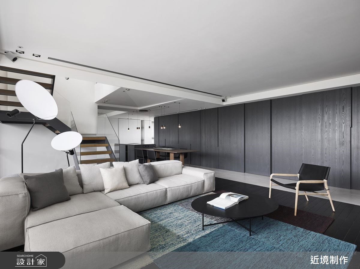 60坪＿現代風客廳案例圖片＿近境制作＿近境制作_74之2