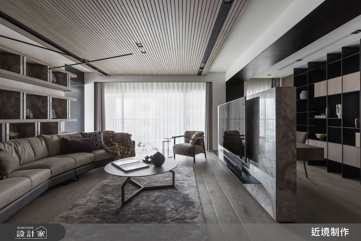 90坪＿現代風客廳案例圖片＿近境制作＿近境制作_83之7
