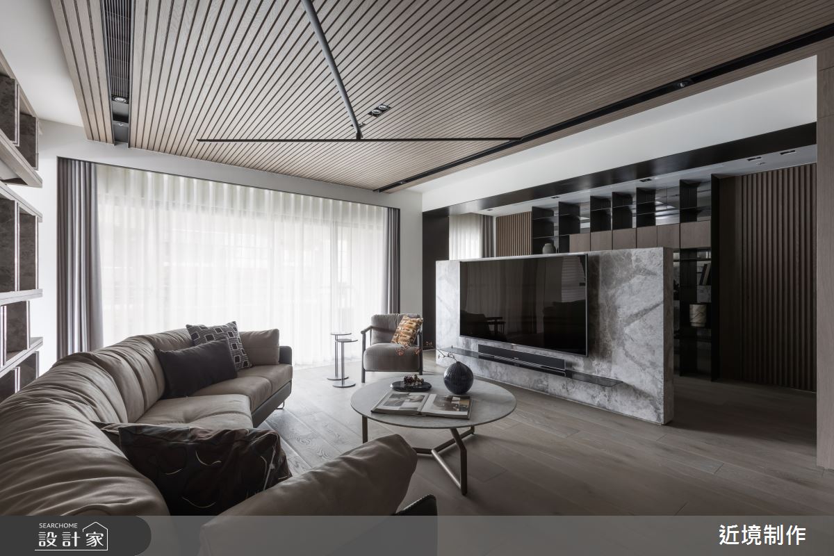 90坪＿現代風客廳案例圖片＿近境制作＿近境制作_83之9