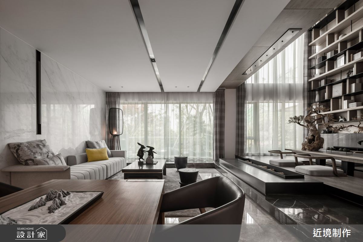 45坪新成屋(5年以下)＿人文風客廳案例圖片＿近境制作＿近境制作_86之1