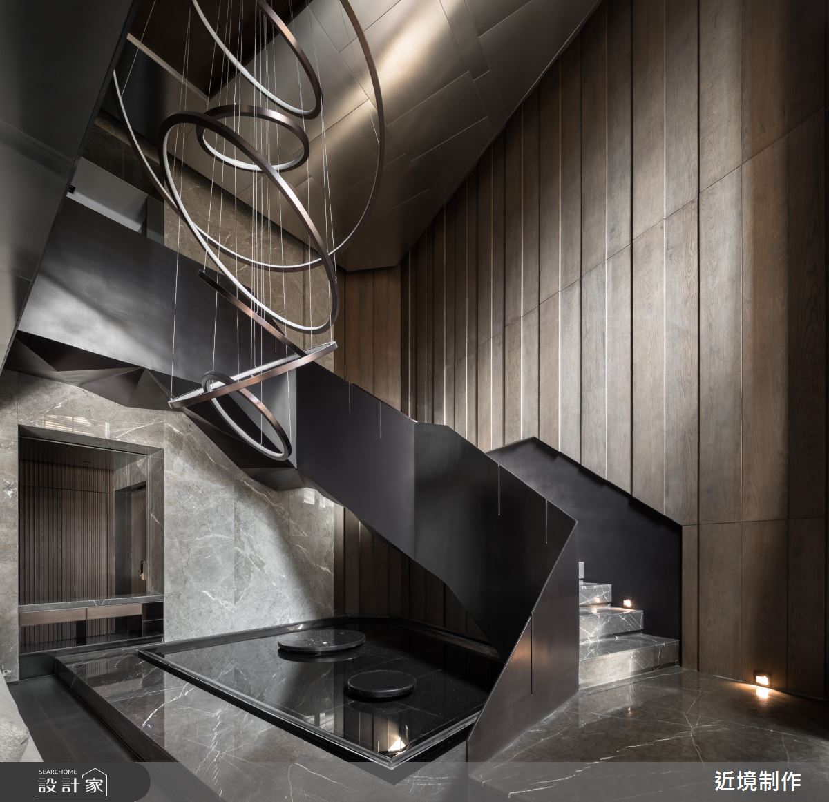 163坪新成屋(5年以下)＿現代風樓梯案例圖片＿近境制作＿近境制作_87之7