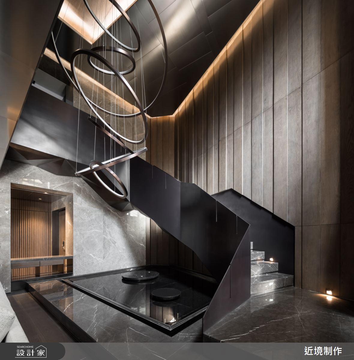 163坪新成屋(5年以下)＿現代風樓梯案例圖片＿近境制作＿近境制作_87之9