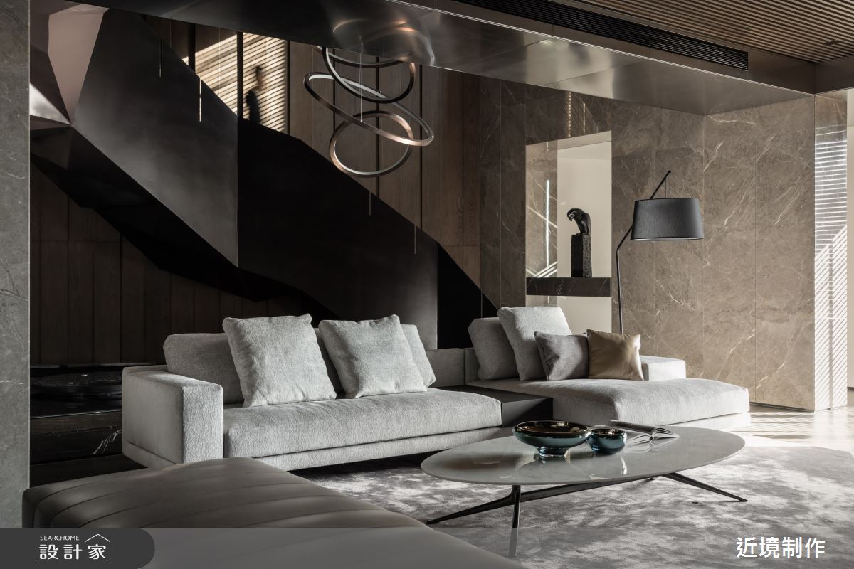 163坪新成屋(5年以下)＿現代風客廳案例圖片＿近境制作＿近境制作_87之4