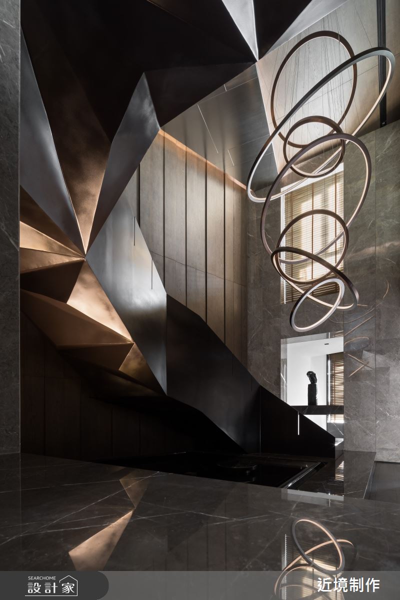 163坪新成屋(5年以下)＿現代風樓梯案例圖片＿近境制作＿近境制作_87之8