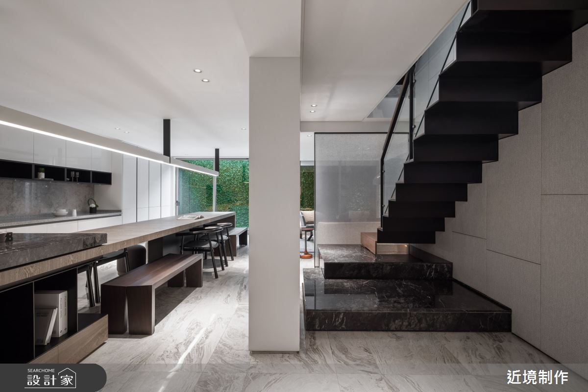 140坪預售屋＿現代風樓梯案例圖片＿近境制作＿近境制作_89之19